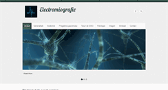 Desktop Screenshot of electromiografie.info